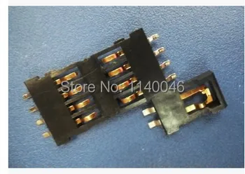 

SMART card CONNTCTOR, 8p with ears, SIM phone memory IC card, 1.5MM thick