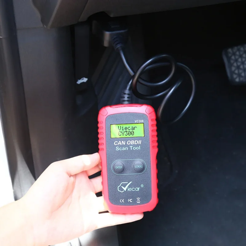 Сканер диагностики ошибок автомобиля VC300 OBD2 ручной SAE J1850 |