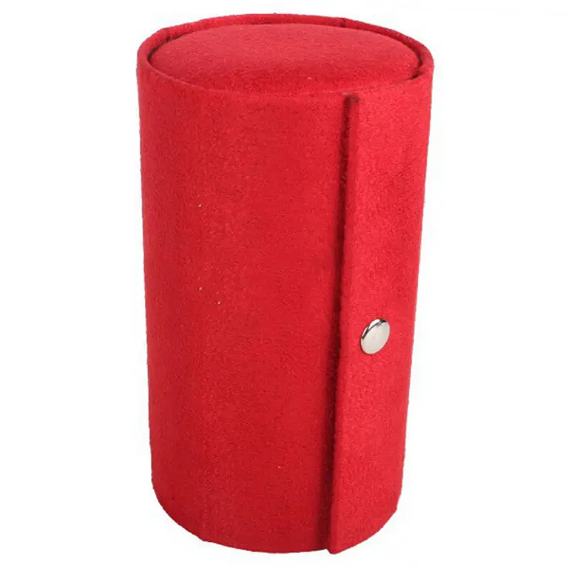 3 Layer 3 Colors Chic Velvet Travel Jewellery Roll Case Necklace Ear Rings Box Case Small Jewelry Organizer 3 Layer 3 Colors Chic Velvet Travel Jewellery Roll Case Necklace Ear Rings Box Case Small Jewelry Organizer