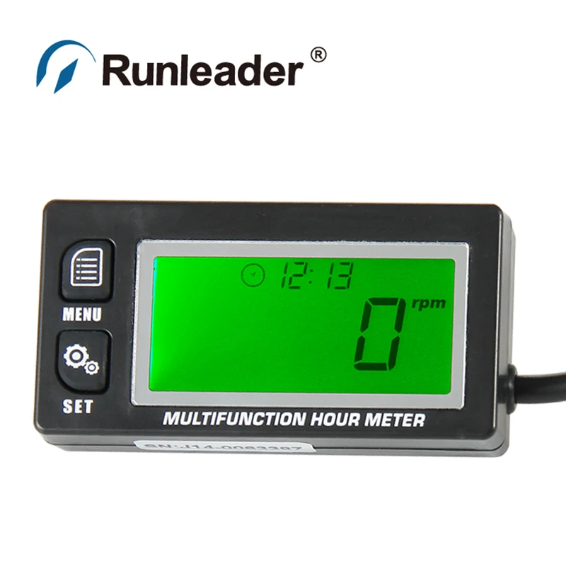 

HM028A TS003 PT100 -20 +300 Inductive tachometer thermometer for all gasoline engine motorbike motorcycle pitbike waterproof