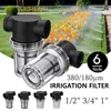 40/80 Mesh Garden Water Connectors Irrigation Pump Filter High Flow Garden Pipeline filter Kitchen Faucet Strainer Accessory ► Photo 1/6