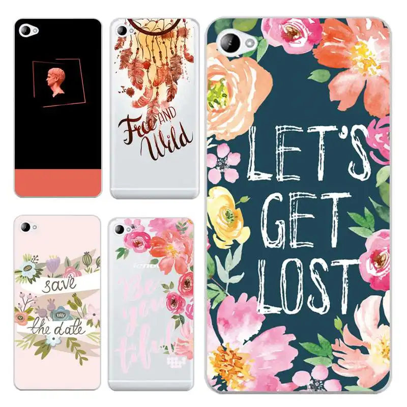 Мягкий прозрачный ТПУ чехол Windbell для Lenovo S60 S90 A2010 A1000 A5000 A7000 K4 K5note Flora Coque Fundas Cover