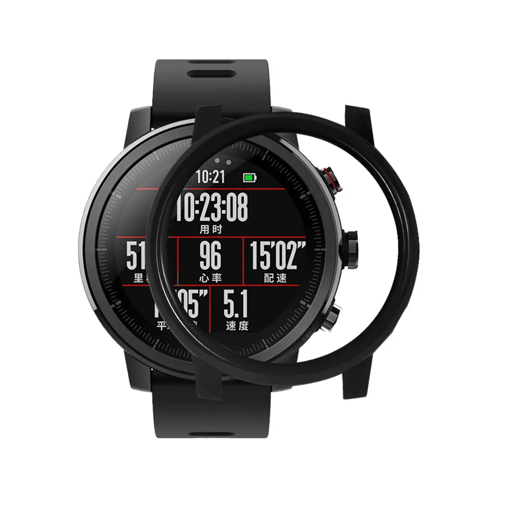 PC защитный чехол для xiaomi huami amazfit 2 2S stratos протектор для часов Красочные умные часы защитная оболочка для amazfit 2