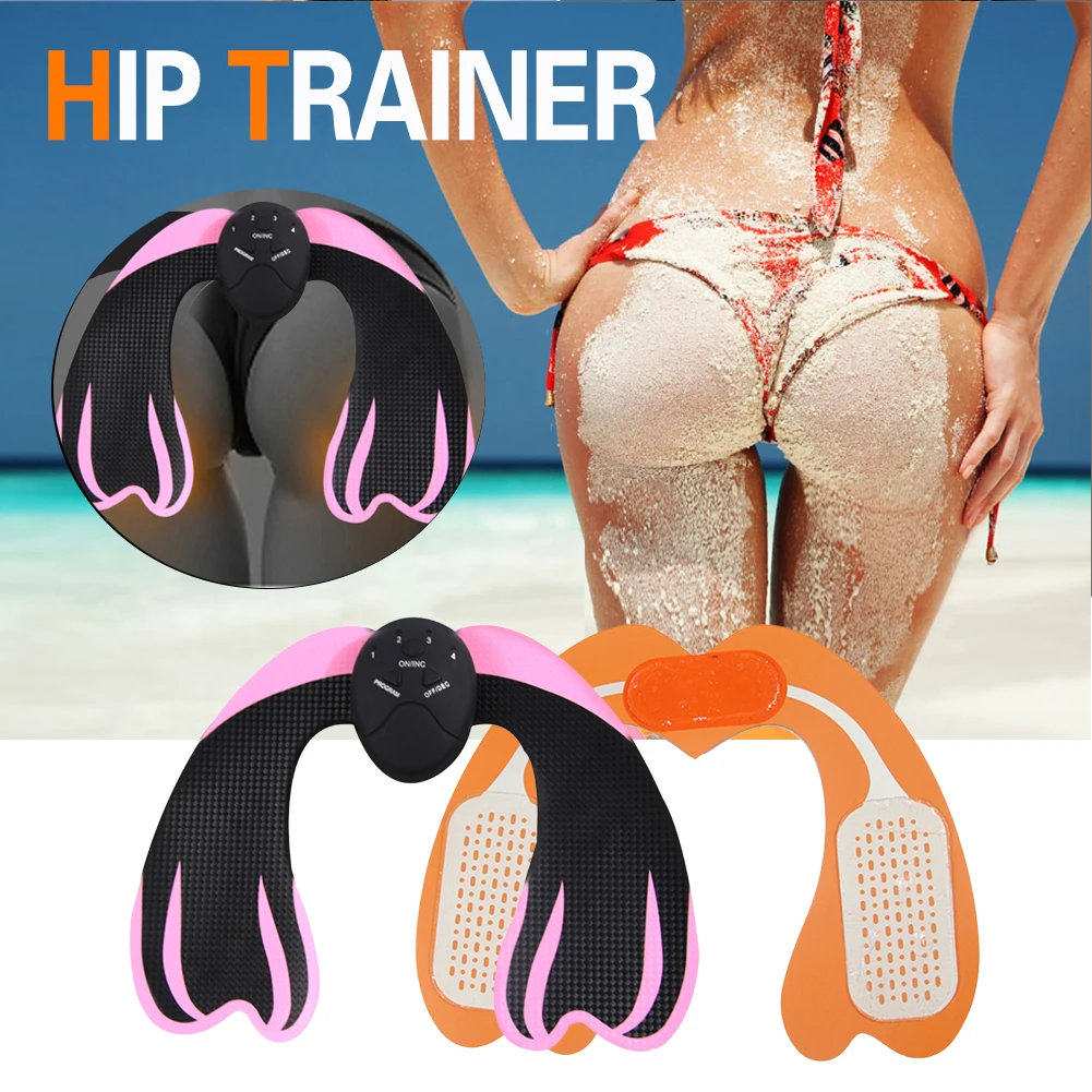 

Smart Hips Muscle Trainer Body Sculpting Massager Stimulator Pad Gym Fitness Hips Sports Lose Weight ABS Stickers Tool Kits