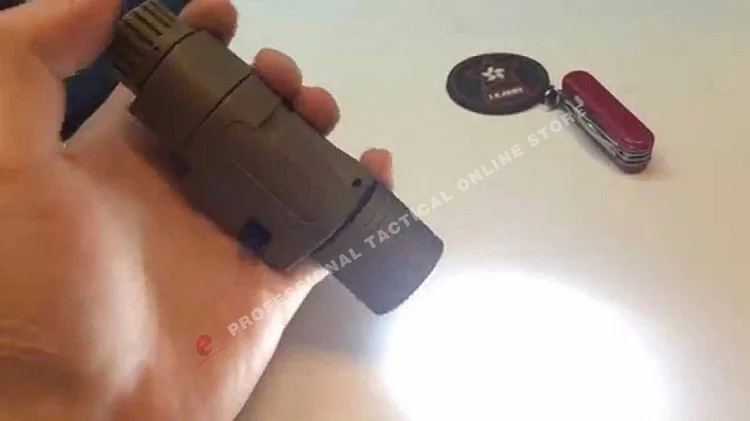 Tocha para um Elemento Airsoft Sistemas Guerreiro Longo Ver Filtro ir Iluminador - Peq-16a Picatinny Trilhos M3x Luz L-3 17 Cheap Luzes de armas