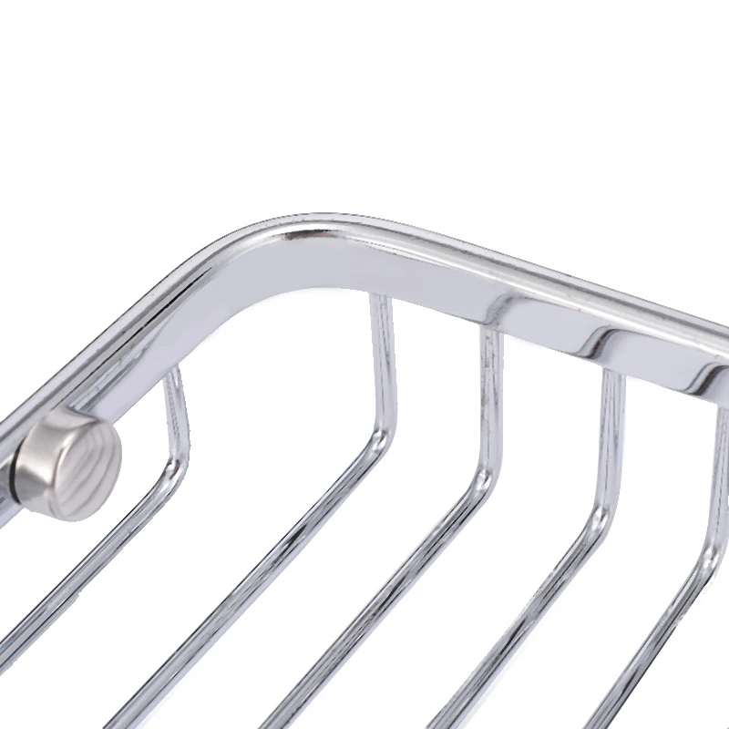 Shower Soap Holder Wall Mounted Bathroom Storage Box Container Soap Dish Basket Stainless Steel