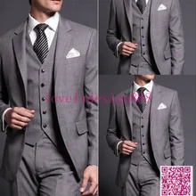 Стиль мужской деловой мужской костюм платье с двумя пуговицами свадебные мужские тонкие костюмы Лучший мужской костюм(куртка+ брюки+ галстук+ жилет