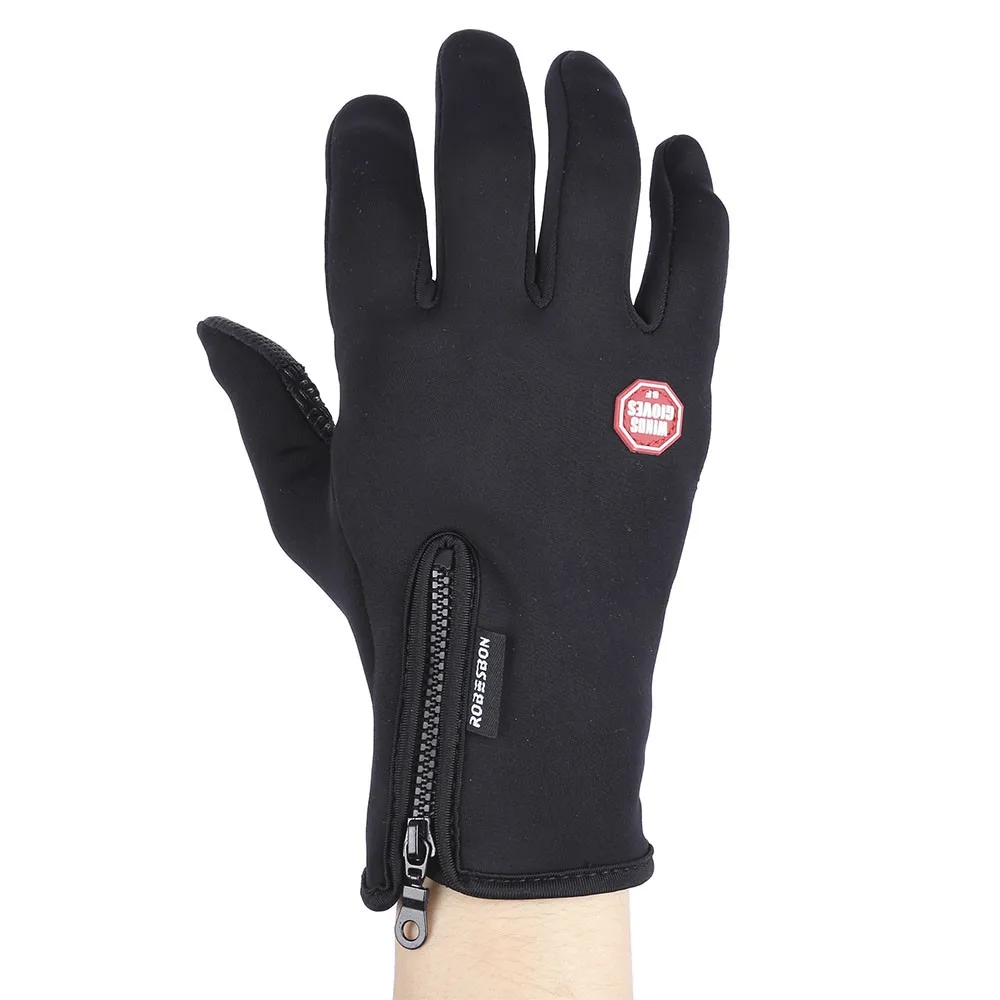 Robesbon Спорт на открытом воздухе перчатки для сноуборда, лыж велосипедные перчатки ветрозащитный для велоспорта зимние перчатки тепловой теплый Сенсорный экран перчатки для лыжного спорта
