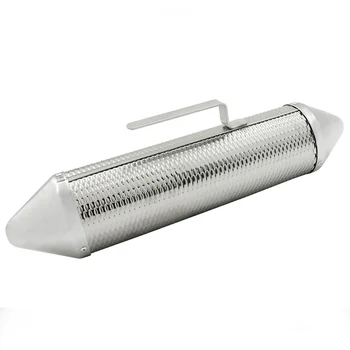

IRIN Stainless Steel Metal Guiro Percussion Instrument Musical Training Tool with Scraper