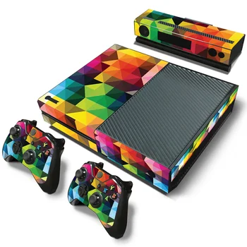 

Colorful Crystal Decal Skin Sticker Protector For Microsoft For XBOX One Console Controller
