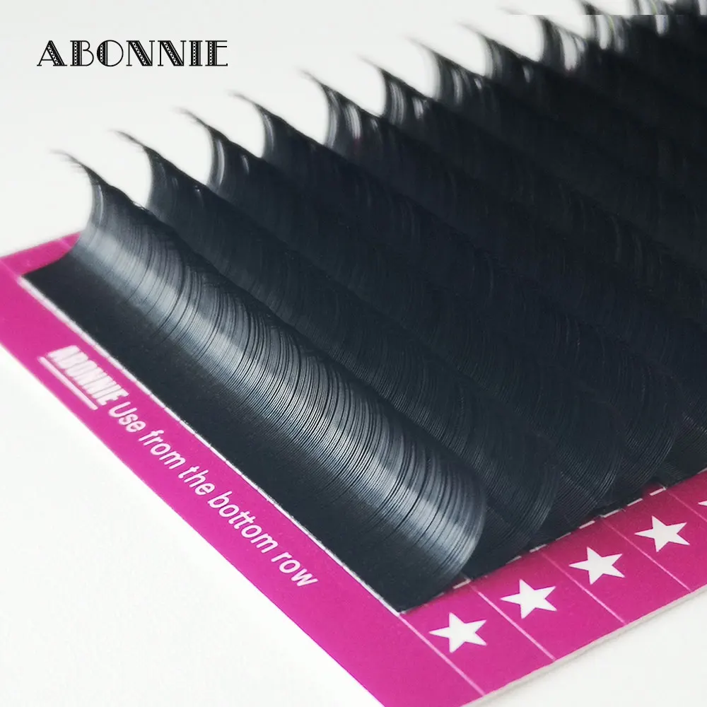 Ресницы для наращивания Abonnie 20 рядов/футляр CD Curl ресницы 7 18 мм ресниц из
