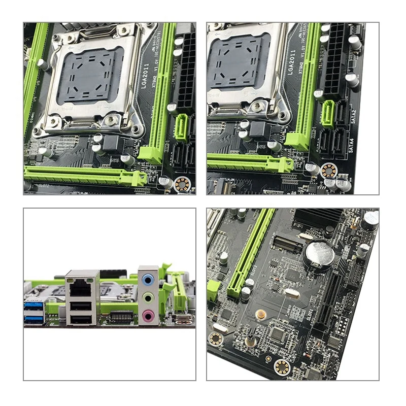 X79 материнская плата Lga2011 2 Каналы Ddr3 память Ecc M.2 Usb3.0 Sata3.0 Pci E игровая доска для