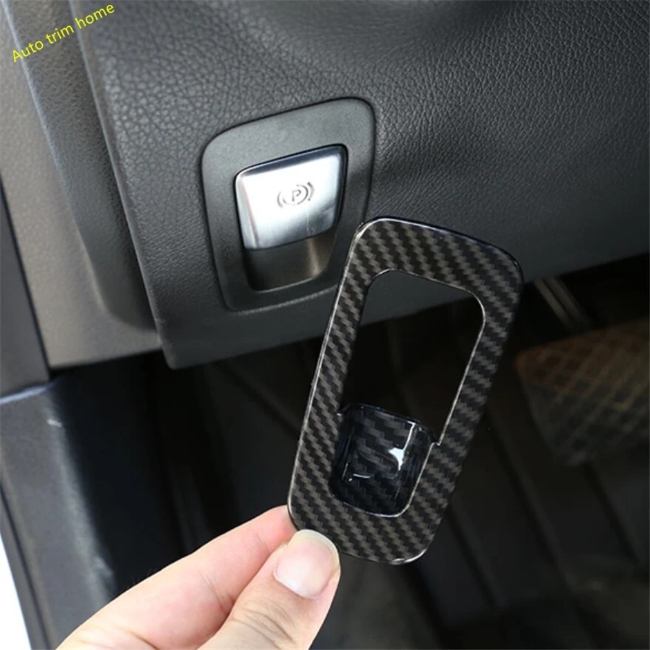 

Lapetus Electrical Hand Brake Parking Button Cover Trim Fit For Mercedes Benz C Class W205 2015 - 2019 ABS / Auto Accessories
