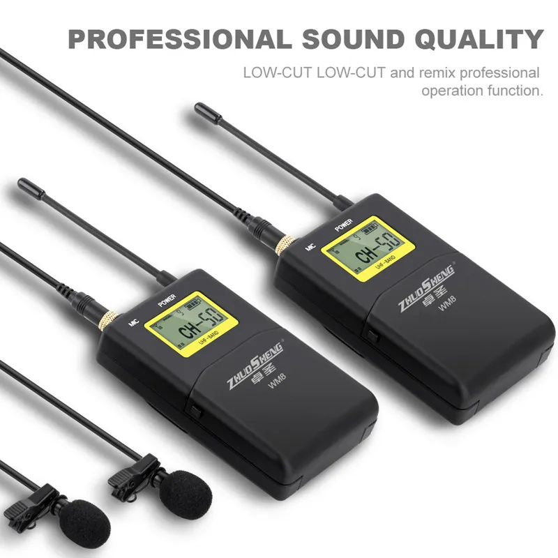 WM8 1+2 Wireless Microphone