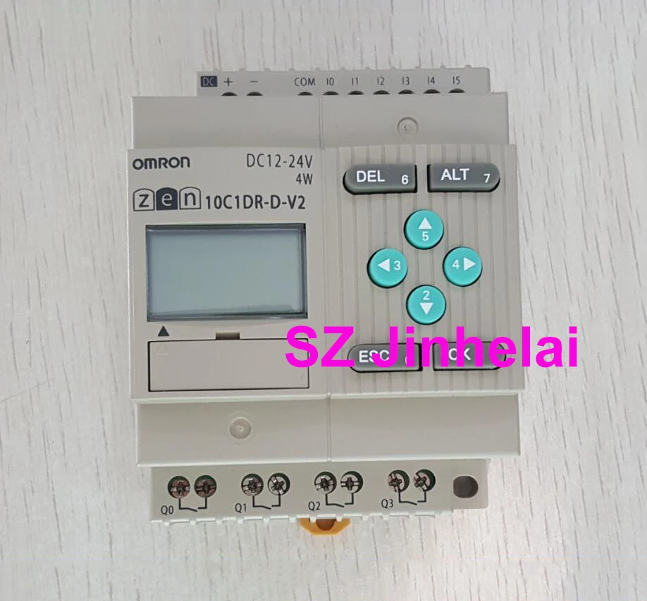 OMRON ZEN-10C1DR-D-V2 подлинный Программируемый релейный DC12-24V