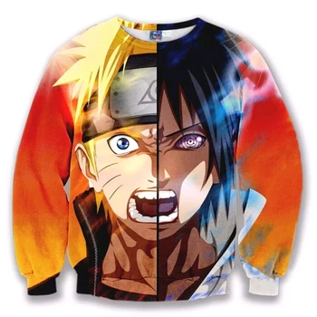 

Classic Japanese anime Naruto 3D Sweatshirt Men Women Long Sleeve Outerwear Hip Hop Sportswear Crewneck Pullover free shipping