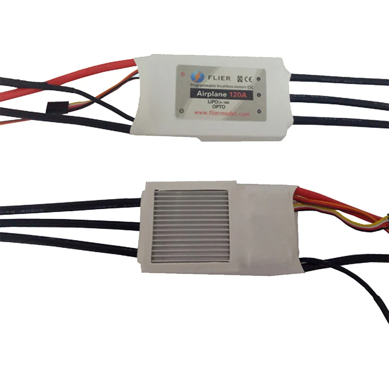 

FATJAY FLIER 120A 3-12S OPTO ESC high voltage brushless speed controller with USB program cable for airplane UAV