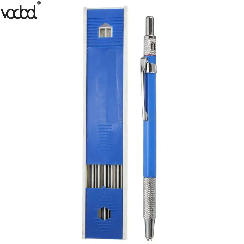 Металл 2,0 мм автоматические механические карандаши 2B привести держатель чертеж чертежа карандашом набор с 12 шт. приводит написание канцелярские
