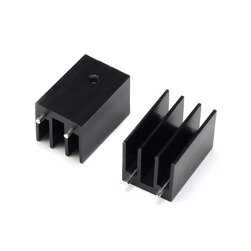 5 pcs 161625mm TO-220 Heatsink Cooling Fin Radiator Aluminum Cooler Heat Sink 16X16X25mm (3)