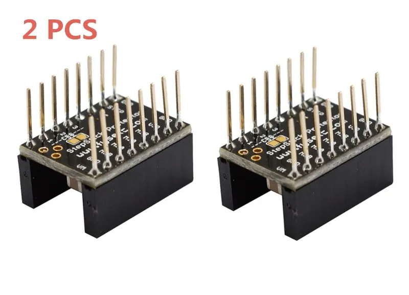 

2pcs 3D Printer Parts Silent Step Stick Protector smoother Stepper Motor Drives Away Grain Filter TMC2100 Jutter Elimination