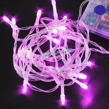 100x5 м 50 светодиодный s светодиодная гирлянда на батарейке свет 3 шт. AA батарея работает Фея вечерние Свадебные Рождественские мигающая Светодиодная лента отправка dhl
