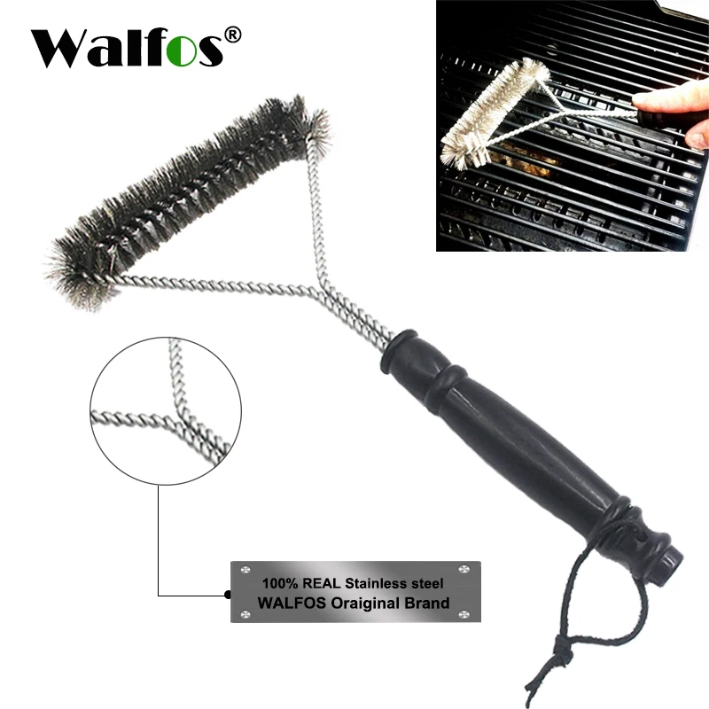 HARFINGTON Set Of 4 Stainless Steel Scrubber Pads, Grill