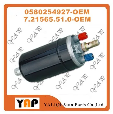 Топливный насос для подходит для VW Fox 1.8L 2.8L 2.3L 0580254927 7.21565.51.0 1987-1995