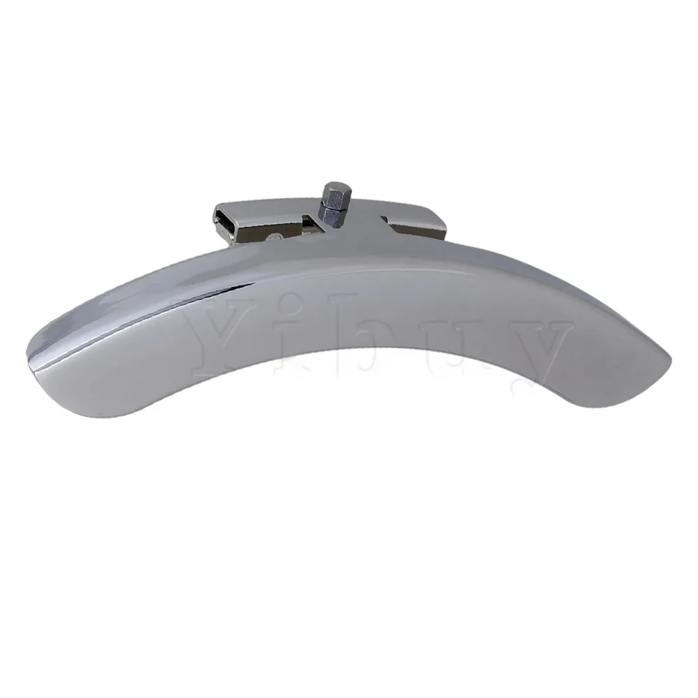 

Yibuy Banjo Part Single Leg Banjo Armrest Chrome Finish