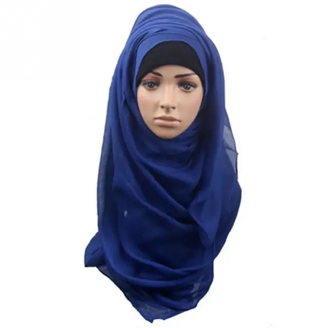 Aliexpress.com : Buy New Arrival Muslim Women Solid Color Soft touch ...