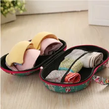 Ударопрочный чехол для бюстгальтеров сумка для белья Органайзер Нижнее белье Бюстгальтер Дорожная сумка на молнии чехлы для одежды бюстгальтер Ткань Искусство сумка чемодан