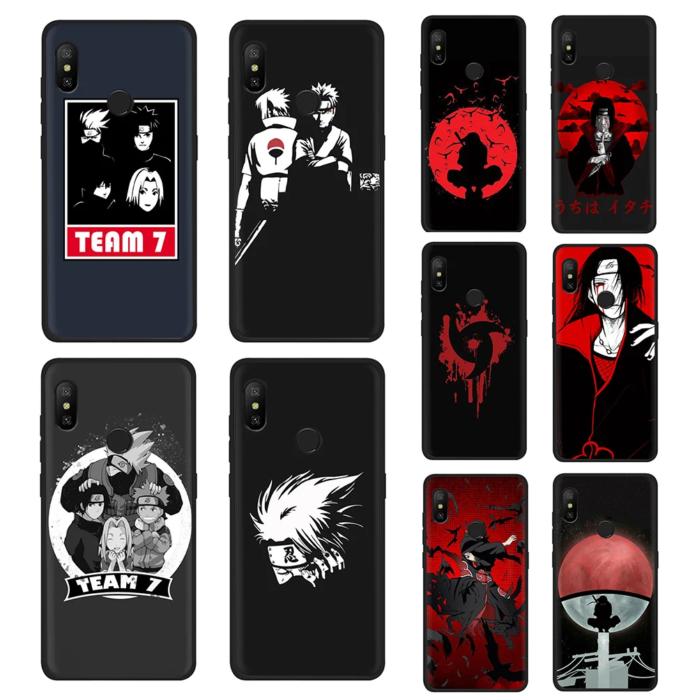 

Anime Naruto Soft phone case for Xiaomi 6 8 9 se A1 A2 Lite F1 Max 3 Redmi 4A 4X 5 A plus 6A 6Pro 7 GO