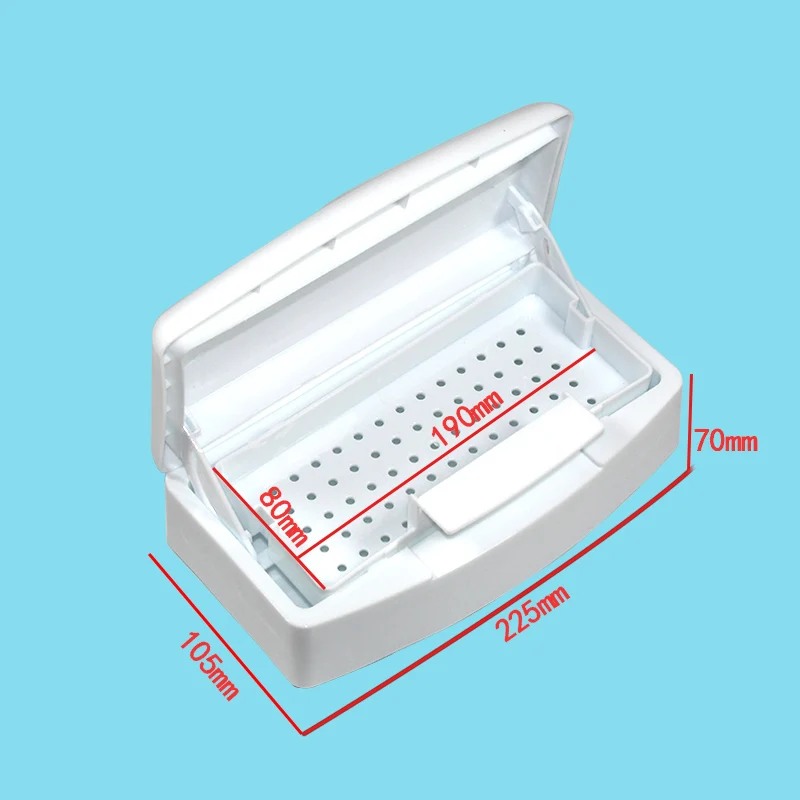 Светодиодный ящик для стерилизатора, инструменты для красоты, стерилизатор, коробка для хранения S2, стерилизатор, коробка для хранения, портативный УФ-стерилизатор, инструменты для дизайна ногтей