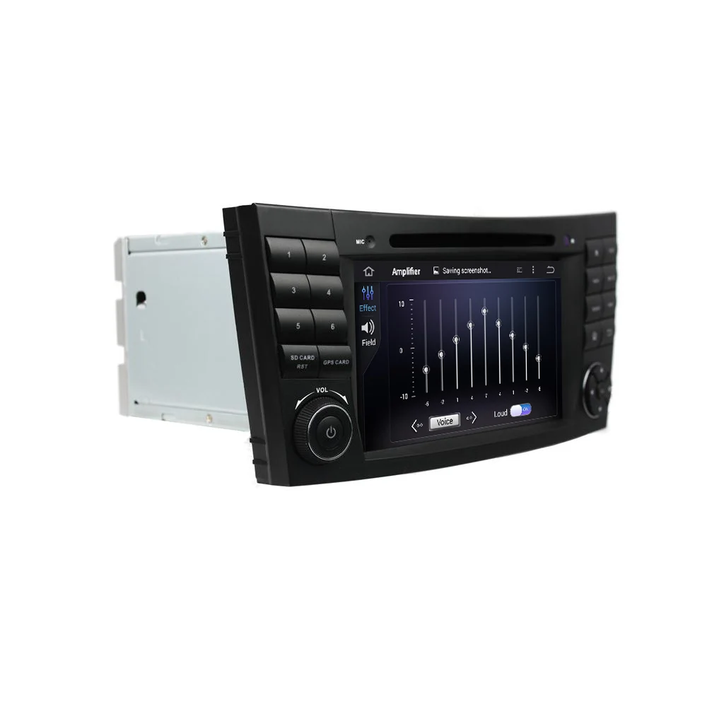 Sale KLYDE 7" 2 Din Android 8.1 Car Radio For BENZ E-Class W211 CLS W219 G-Class DVD Player Stereo Audio Multimedia Player 3