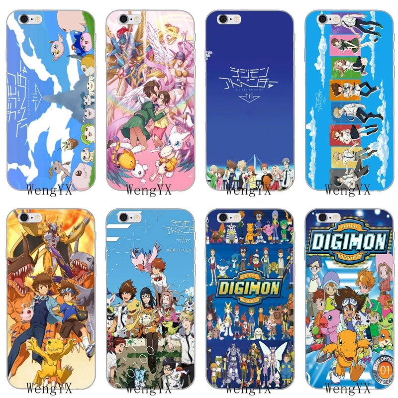 

cartoon Digimon Adventure Tri Slim silicone Soft phone case For Samsung Galaxy J1 J2 J3 J5 J7 A3 A5 A7 2015 2016 2017 Core Grand