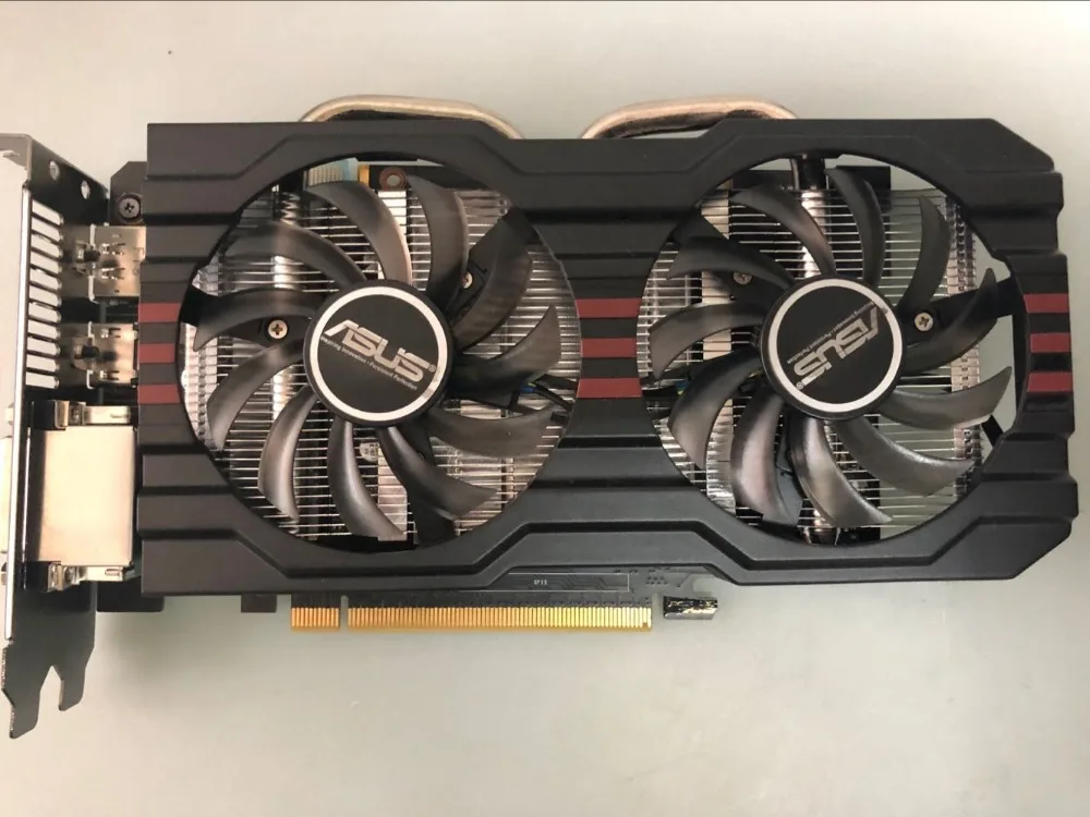 Для ASUS GTX660 TI-DC2OC-3GD5 оригинальный Графика карты 192 бит GTX 660 GDDR5 видеокарта Nvidia для |