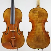Масляная антикварная лакированная копия Guarnieri 'del Gesu' cкрипка violino профессиональная скрипка+ чехол, бант, канифоль