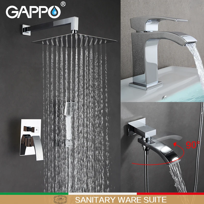 GAPPO Bathtub Faucets bath tub mixer water tap basin faucet water sink faucet basin mixer taps baignoire Sanitary Ware Suite GAPPO Bathtub Faucets bath tub mixer water tap basin faucet water sink faucet basin mixer taps baignoire Sanitary Ware Suite