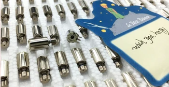 

20X Drag cup 6*10mm 3V Micro phone Vibration motor Small Toy vibration motor Cylindrical energy conservation motor