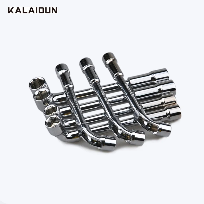 KALAIDUN гаечный ключ реверсивный ключ универсальный ключ набор Шестигранная труба гаечный ключ ремонт ручные инструменты для автомобиля