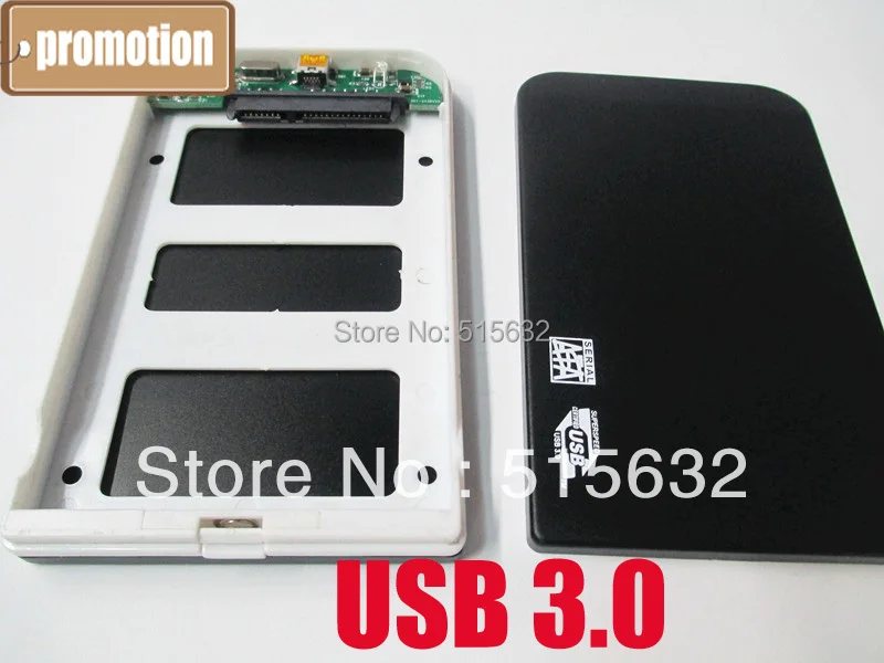 Новое поступление 2," USB3.0 SATA внешний жесткий диск hdd чехол/корпус Plug& Play
