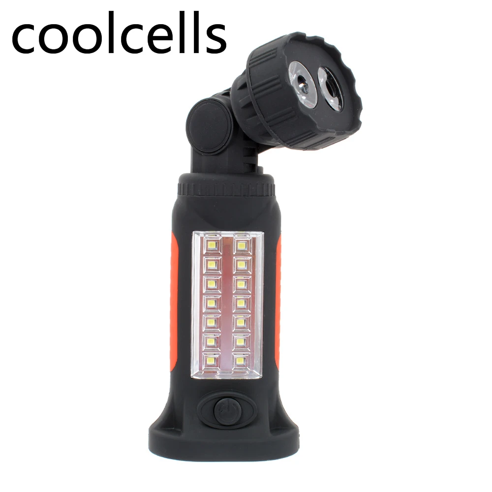 

Super Bright COB LED Camping Light Garage Work Lamp Flashlight with Adjusting Stand
