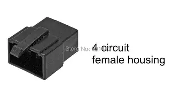 

car wire connector female cable connector male terminal Terminals 4-pin connector Plugs sockets seal DJ70413-6.3-11