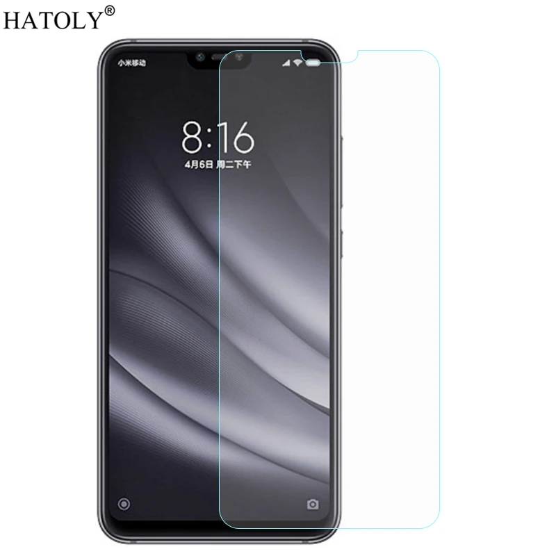 2 шт для Xiaomi Mi 8 Lite стекло Закаленное пленка экрана Защитное | Мобильные телефоны и