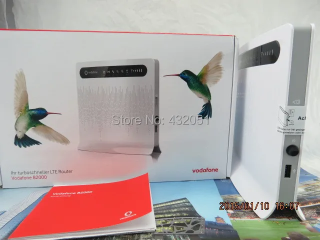 Original Huawei 4G Wireless Router B593U 12 supporting 32 users 2pcs B593 antenna