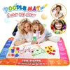 120*90cm Water Drawing Mat with Magic Pen Painting Drawing Board Canvas Painting Coloring Books for Kids Art Educational Toys ► Photo 1/6