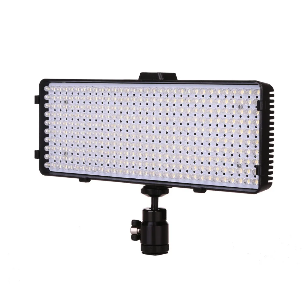 

On-Camera 320 Beads LED Video Light Lamp Dimmable for Canon Nikon Pentax DSLR Camera Video Camcorder With Adapter VL-320D