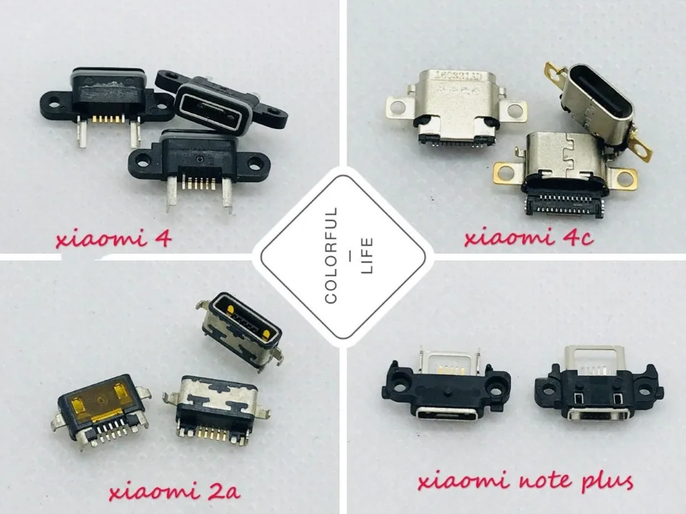 5/6pin 12pin 2a/2 s/3/4/4c note plus Micro USB разъем для зарядки данных Type-c порт интеллектуальная