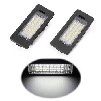

New Useful 2pcs 24LED Error Free License Plate Light For BMW E92 E93 M3 E90 E70 E60 E39 F30