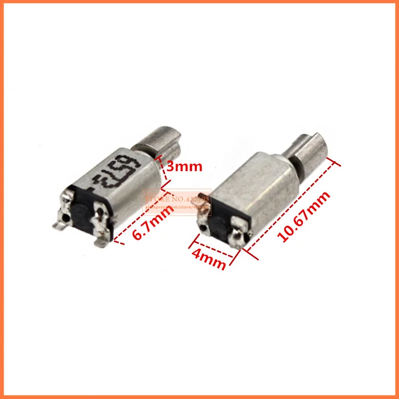 Оригинальный Новый 50 шт./лот micro1.5V-3 V SMD вибратор с мотором поставки мотор 10 67*4*3 мм |