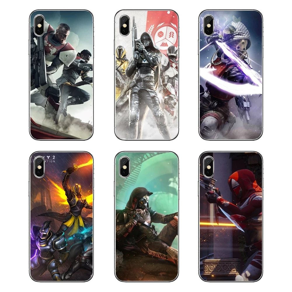 

viedo game Destiny 2 Soft Transparent Shell Covers For Huawei Honor 8 8C 8X 9 10 7A 7C Mate 10 20 Lite Pro P Smart Plus